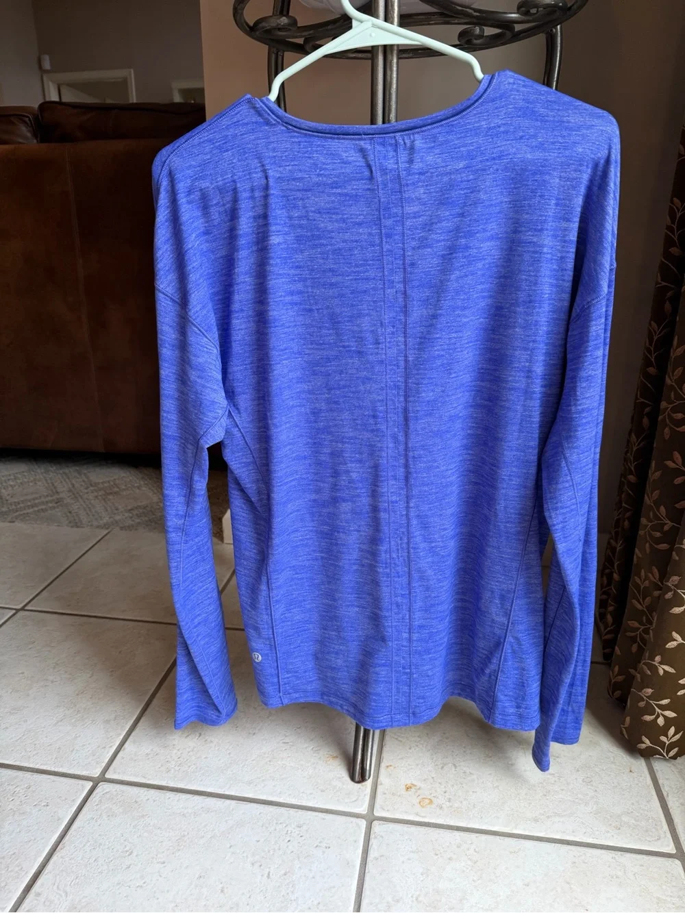 LuluLemon Long Sleeve Performance Top - Violet Blue (1), Gray (2)